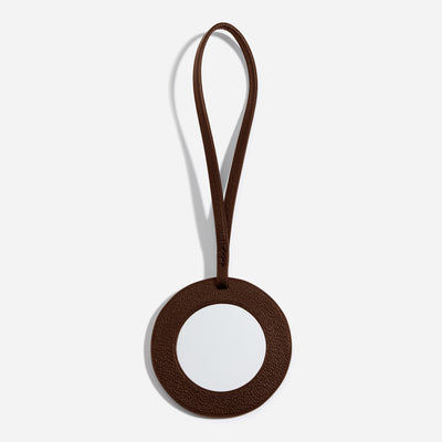 The Leather Mirror - Chocolat