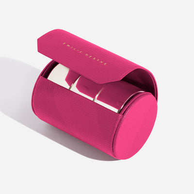 The Leather Nail Artist Case - Rose