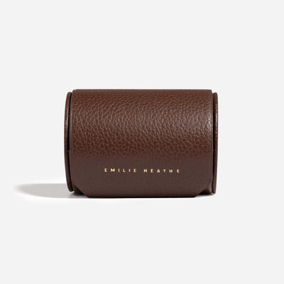 The Leather Nail Artist Case - Chocolat