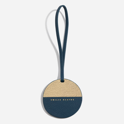 The Leather Mirror - Azurée