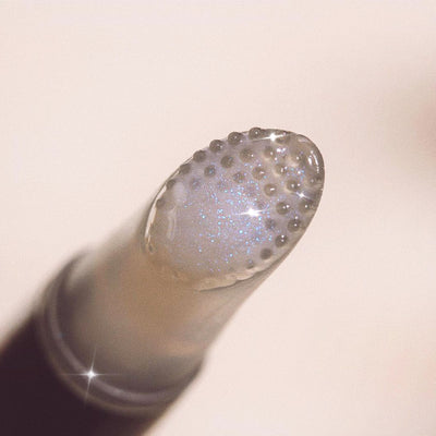 close up of best selling emilie heathe lip scrub with shimmer glitter filter