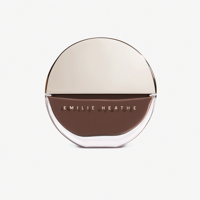 Petra Taupe Brown nail polish product shot. Long wearing, luxury, 10 free, non-toxic nail polish.