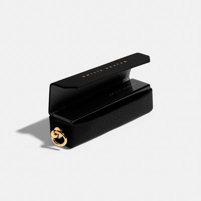 The Leather Lip Atelier Case - Noire