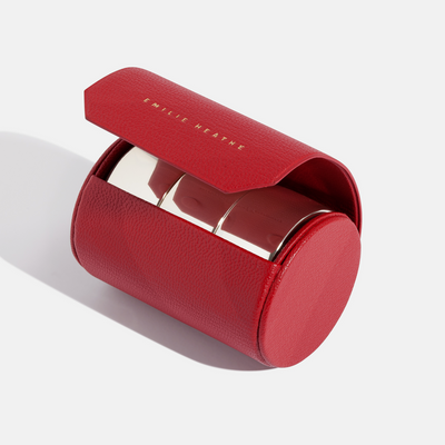 The Leather Nail Artist Case - Rouge