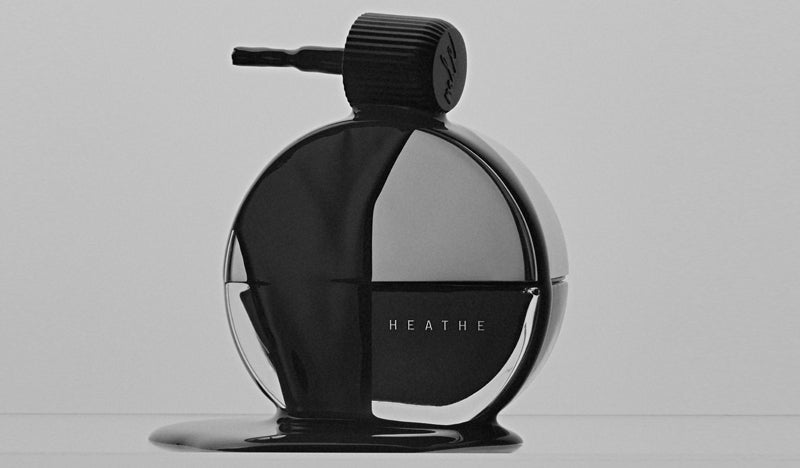 The Basic Bitch Black nail polish product shot. Long wearing, 10 free, non-toxic nail polish.