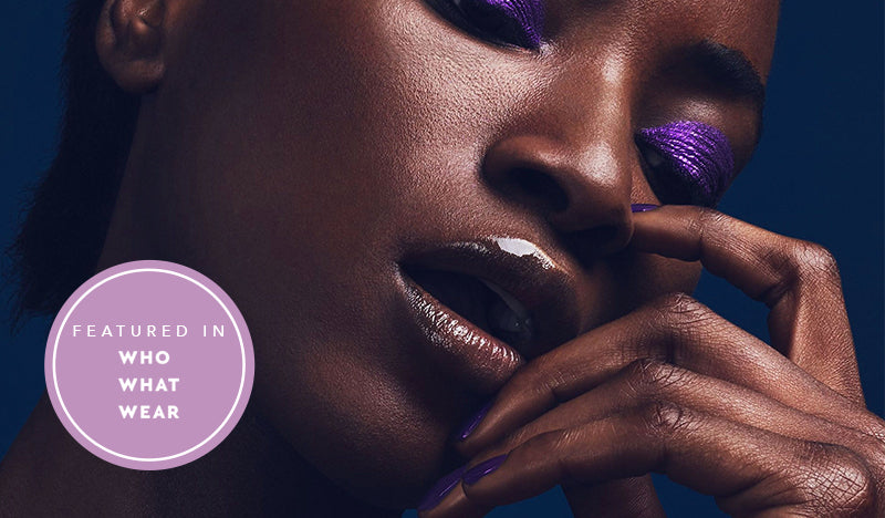 Big Night Out purple nail polish product shot. Long wearing, 10 free, non-toxic nail polish.