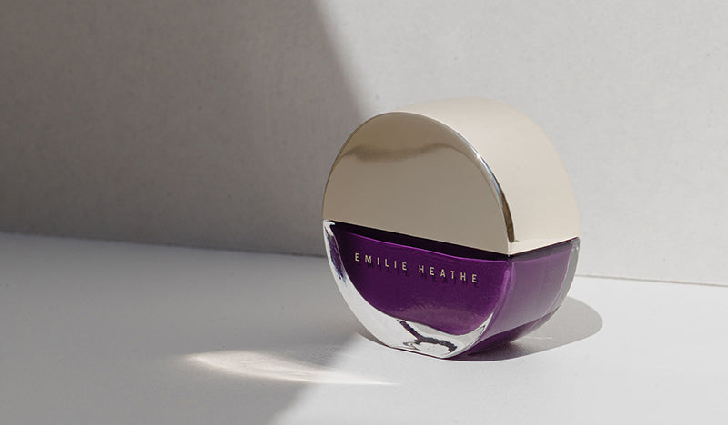 Big Night Out purple nail polish product shot. Long wearing, 10 free, non-toxic nail polish.