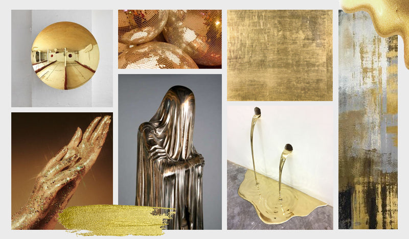 Billions Gold nail polish product shot. Long wearing, 10 free, non-toxic nail polish.