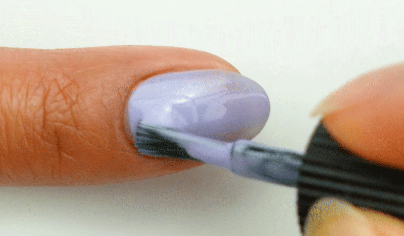 Emma Periwinkle nail polish product shot. Long wearing, 10 free, non-toxic nail polish.