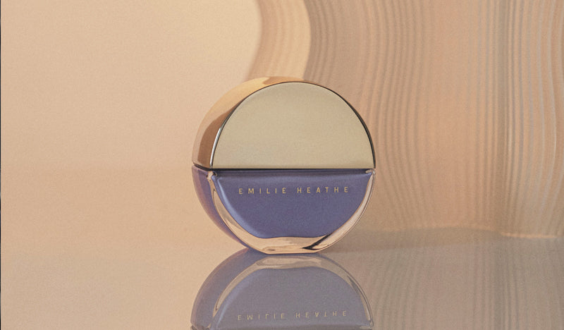 Emma Periwinkle nail polish product shot. Long wearing, 10 free, non-toxic nail polish.