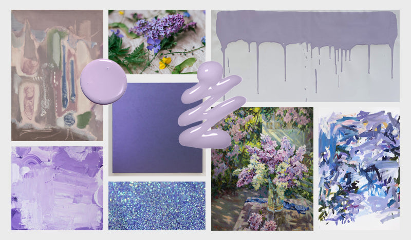 Emma Periwinkle nail polish product shot. Long wearing, 10 free, non-toxic nail polish.