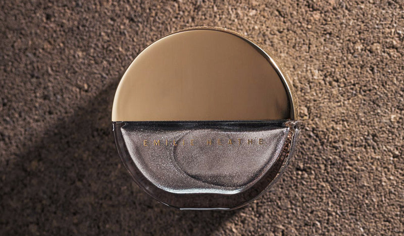 Mr.M Silver nail polish product shot. Long wearing, 10 free, non-toxic nail polish.