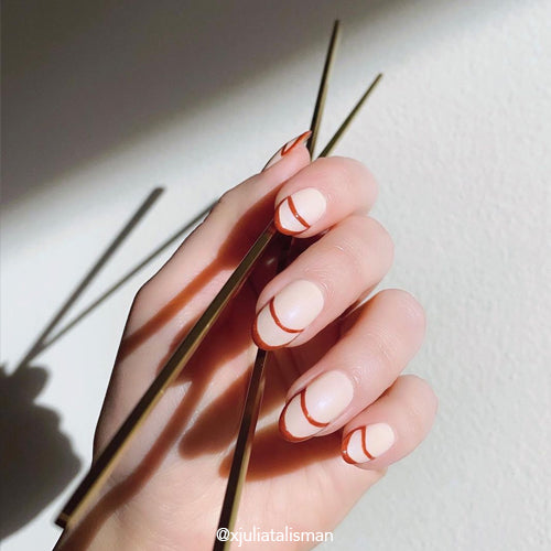 Just The Nip nail polish product shot. Long wearing, 10 free, non-toxic nail polish.