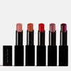 emilie heathe lipstick collection. nourishing formula and semi sheer finish