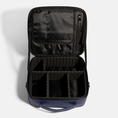 Emilie Heathe Artist Travel Case. Features a 360 degree double zipper, removable interior compartments, an inner pocket. Vegan Leather Artist Case.