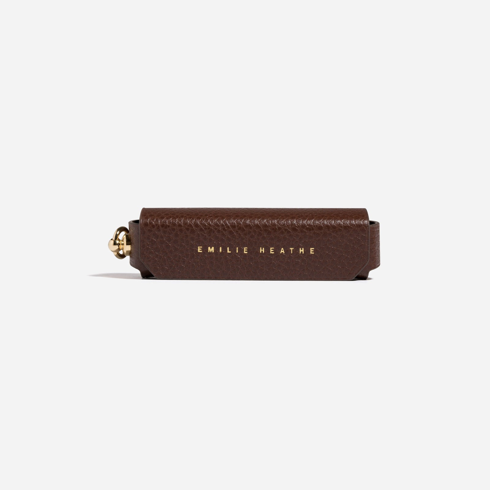 The Leather Lip Atelier Case - Chocolat