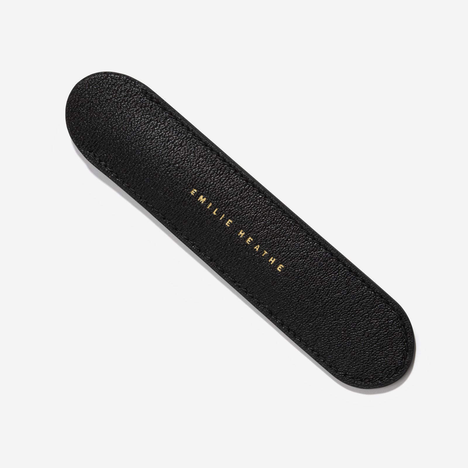 The Leather Pen Case - Noire