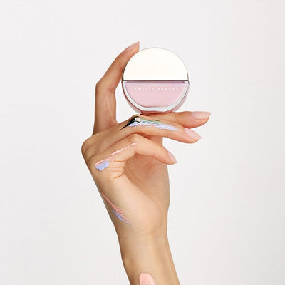 Macaron sheer pink nail polish product shot and color swatch. Long wearing, 10 free, non-toxic nail polish.