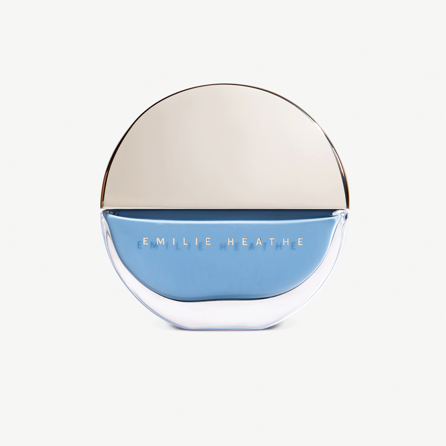 Riviera blue nail polish product shot on white background. Long wearing, luxury, 10 free, non-toxic nail polish.