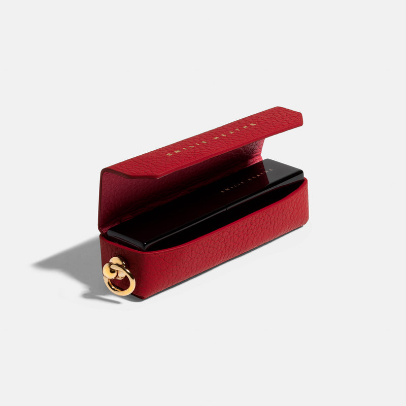 The Leather Lip Atelier Case - Rouge